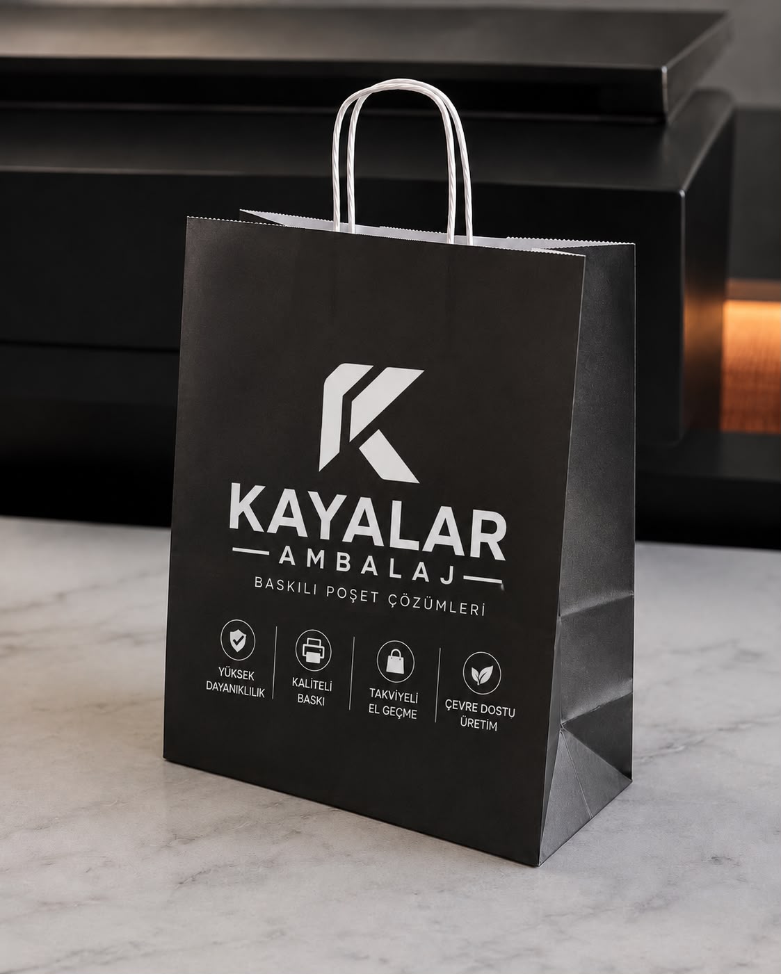 Baskılı Kraft Çanta